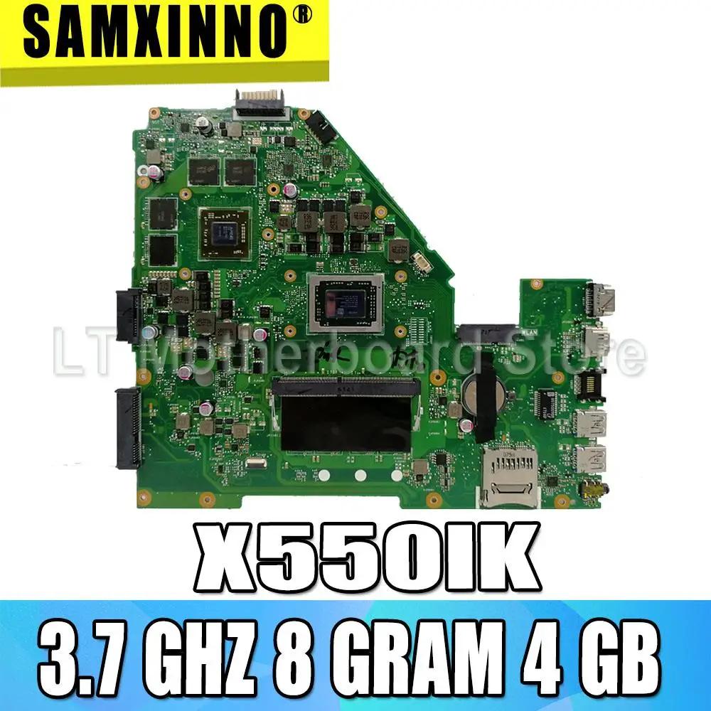Материнская плата X550IK 3,7 ГГц 8 грамм 4 ГБ графика для ASUS X550I X550IK X550IU материнская плата для ноутбука X550IK материнская плата X550IK материнская плата