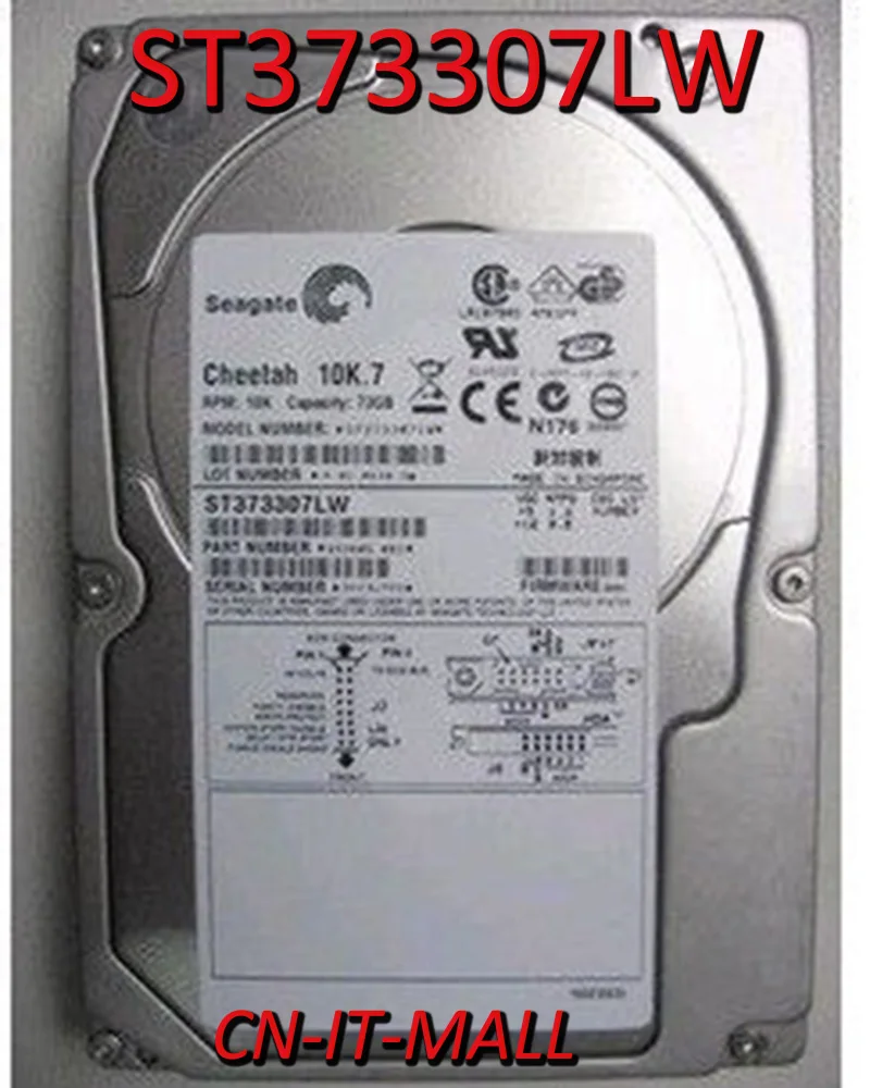 

Seagate Cheetah ST373307LW 74GB 10000 RPM 8MB Cache SCSI Ultra320 68pin 3.5" Hard Drive