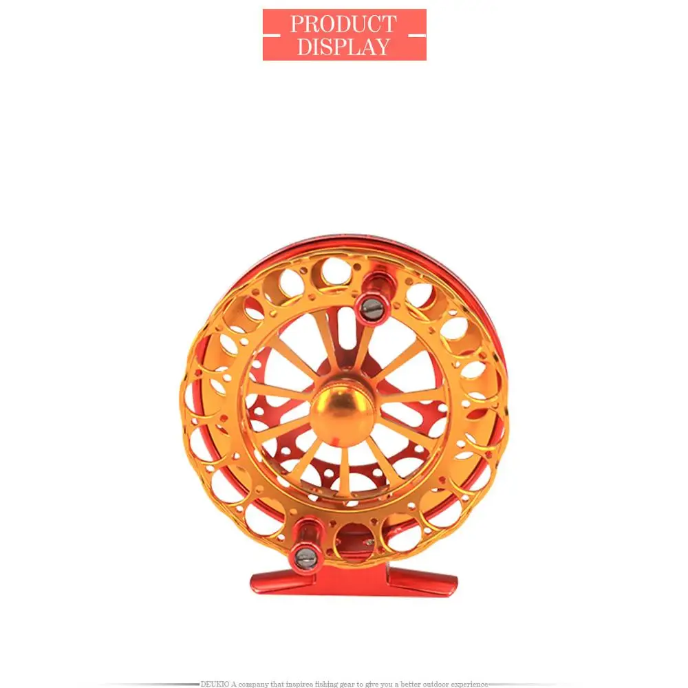 

Full Metal CNC Process Lightweight Stainless Steel 2 Shaft Non-Brake Fly Wheel fishing reel Raft wheel