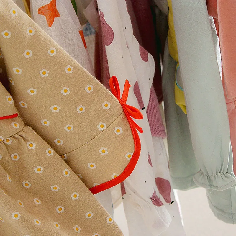 Осеннее Повседневное платье с длинными рукавами и цветочным принтом для