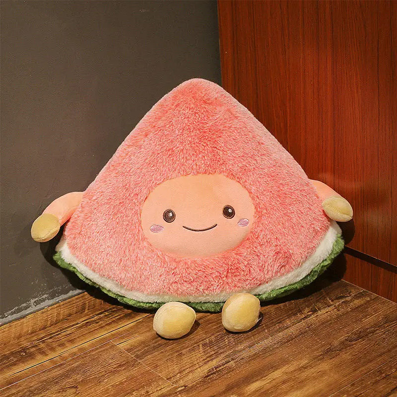 Watermelon Фрукты, плюшевые игрушечные растения, Kawaii, милая мягкая кукла, подушка, ананас, арбуз, вишня, подушка, подарок для детей - Цвет: Watermelon