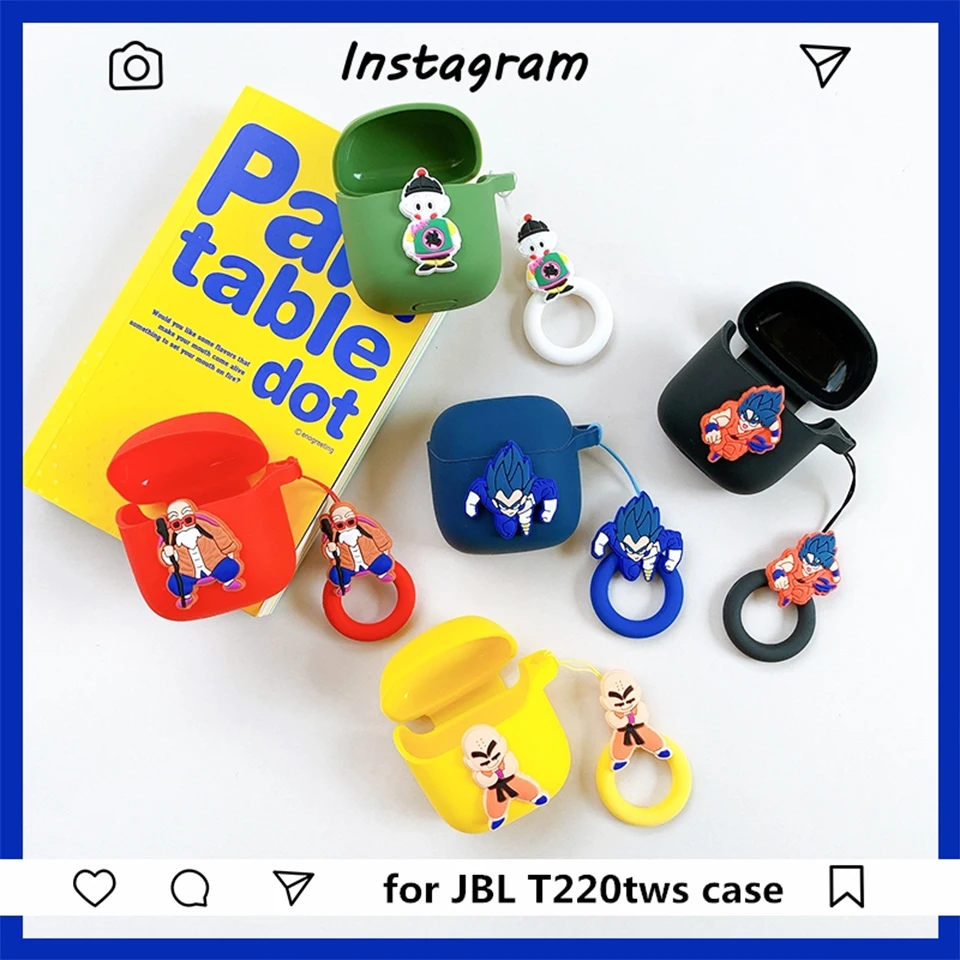 Силиконовый чехол для JBL TUNE 220 TWS Bluetooth наушников T220 защитная сумка