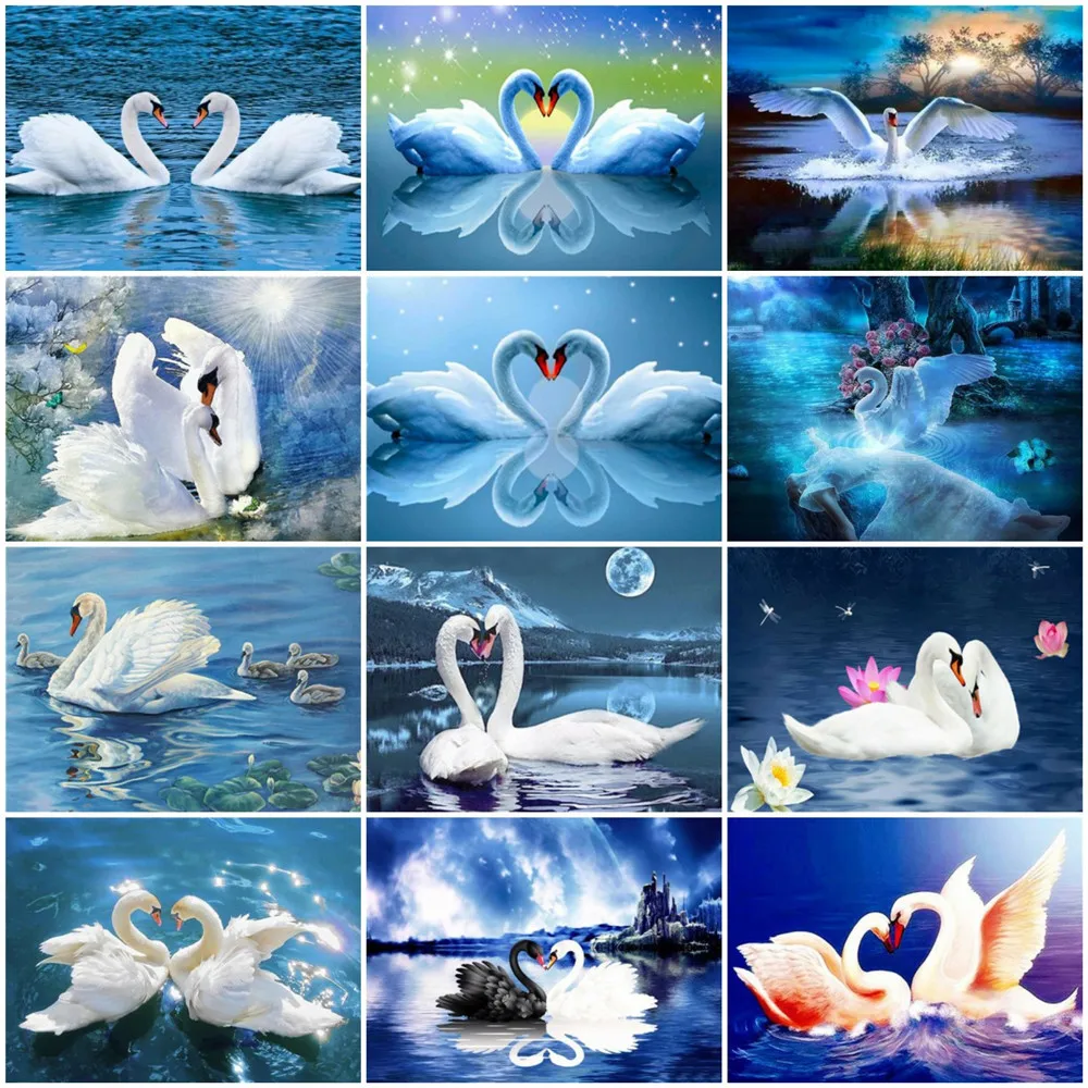 Набор для алмазной живописи HUACAN картина с квадратными/круглыми стразами вышивка