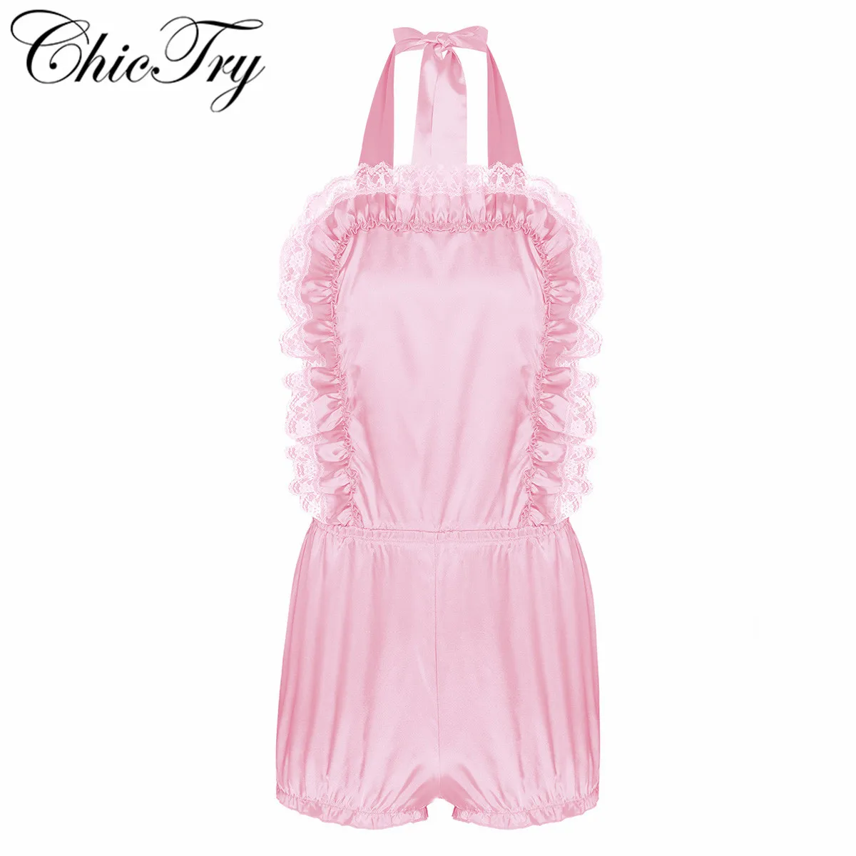 Комбинезон Мужской без рукавов с открытой спиной и воротником хомутиком|Женское