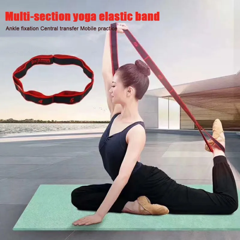 

Position Stretching Belt Yoga Stretch Belt Lacing Resistance Band Elastic Belt Dance Belt Training Belt Tension Belt