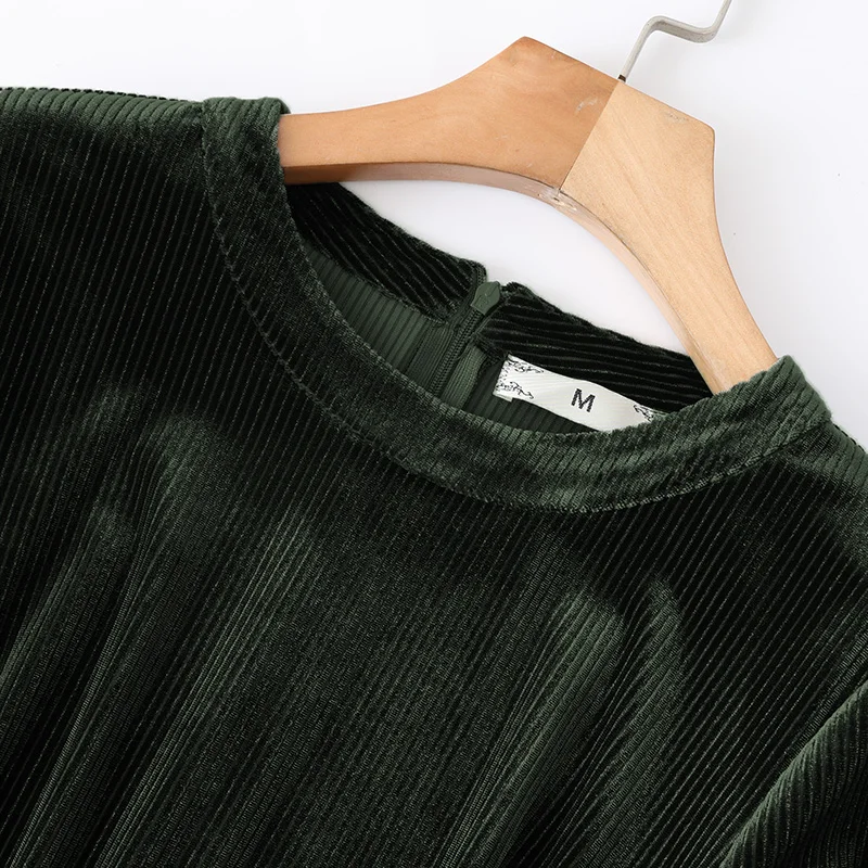 Женское платье бархатное с вырезом подолом для девушек велюровое мягкое