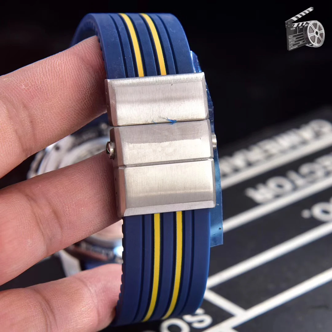 

Luxury New Men Silver Blue Artemis Automatic Mechanical Stainless Steel Sapphire Black Sea Diver Chronometer Watch Limited