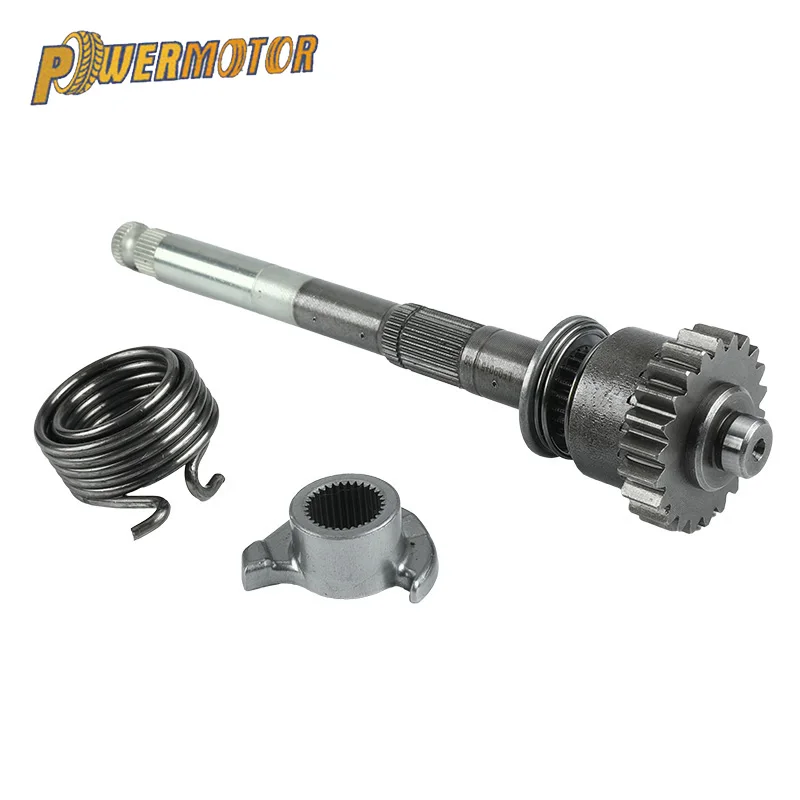 

Motorcycle Kick Starter Spindle Length 199.5mm 22 Tooths For lifan 125cc Horizontal Kick Starter Engines Dirt Pit Bikes Parts