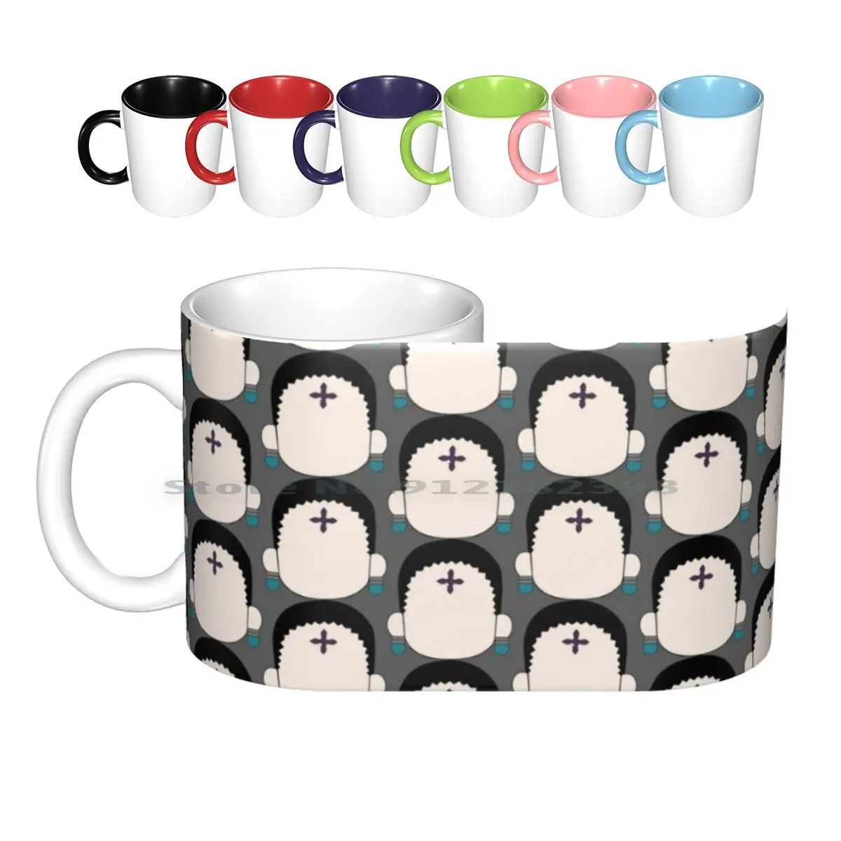 

Аниме Villian Vibes Керамические Кружки Кофейные чашки Кружка для молока чая Chrollo Hxh Hunter X Hunter Anime Weeb Tv Pop