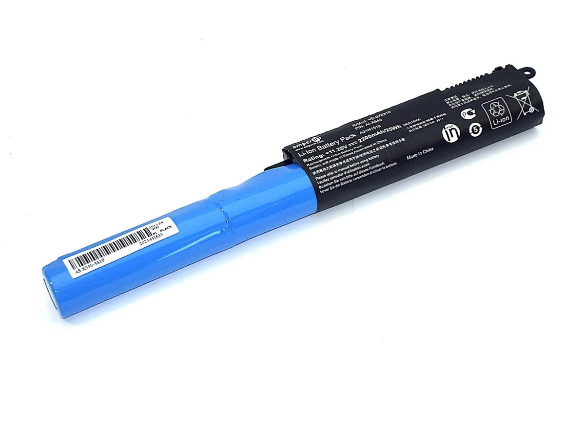 Аккумулятор Amperin для Asus X540L 11.25V (2200mAh)|Аккумуляторы ноутбуков| |