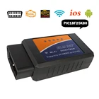 ELM327 WIFI V1.5 OBD2 автомобильный диагностический сканер для AndroidiOS ELM 327 V 1,5 ELM-327 OBD 2 OBDII диагностические инструменты PIC18F25K80