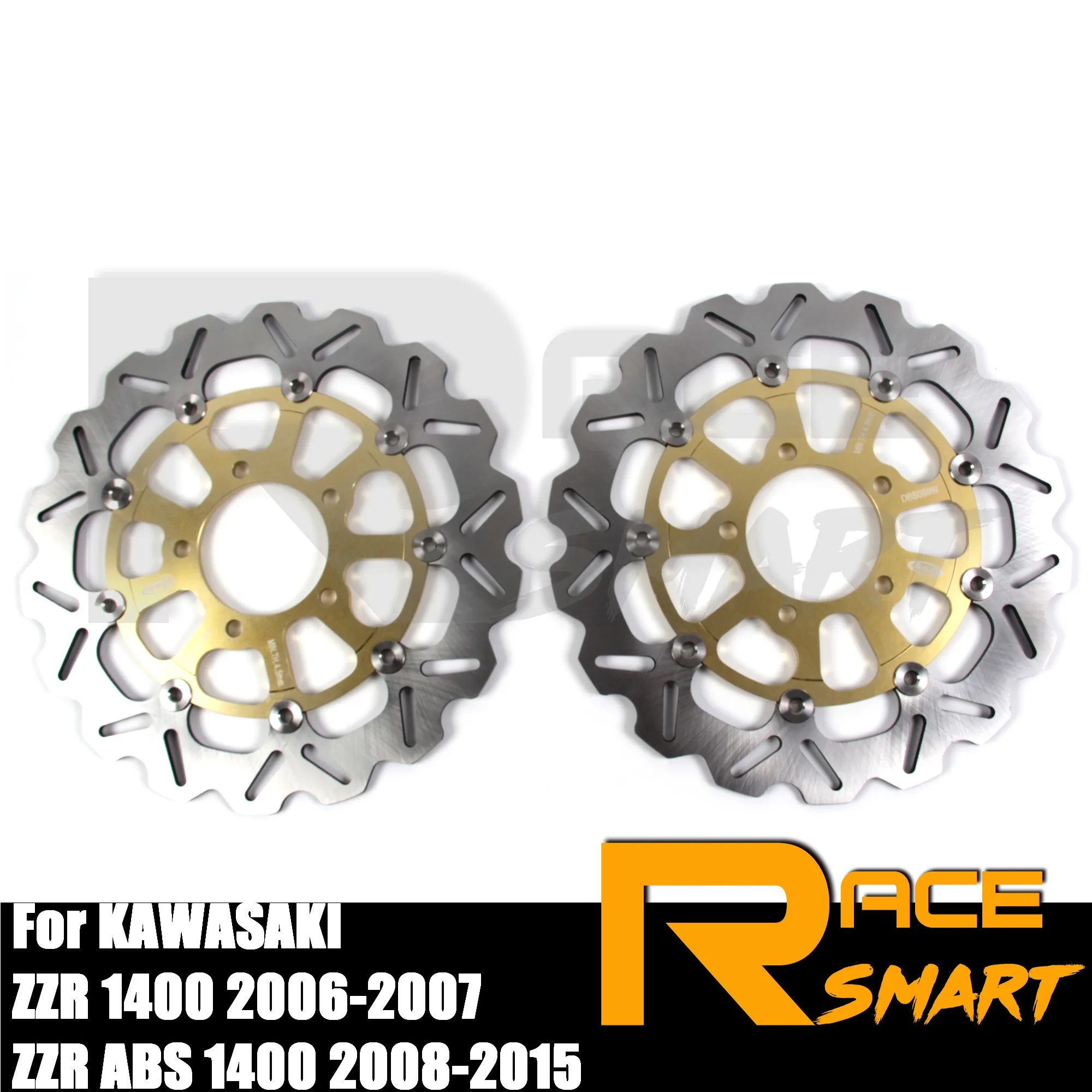Мотоцикл CNC передние тормозные диски из нержавеющей стали тормозной ротор для