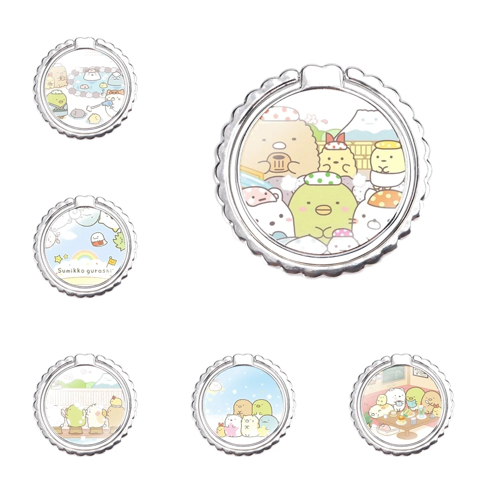 Мобильный телефон sumikko gurashi Rilakkuma металлическая подставка для телефона 360