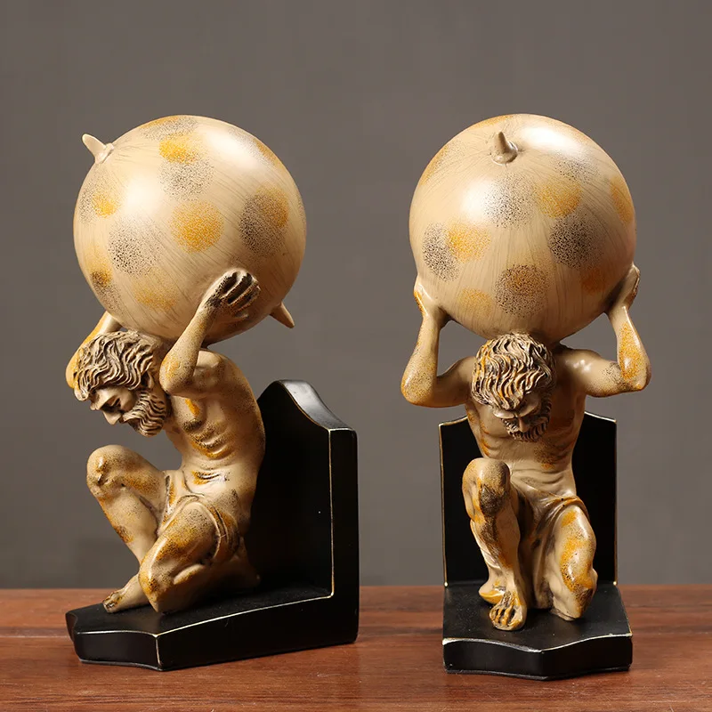 Американская ретро статуя HERCULES для книг антишаровая фигурка книжка фигурки