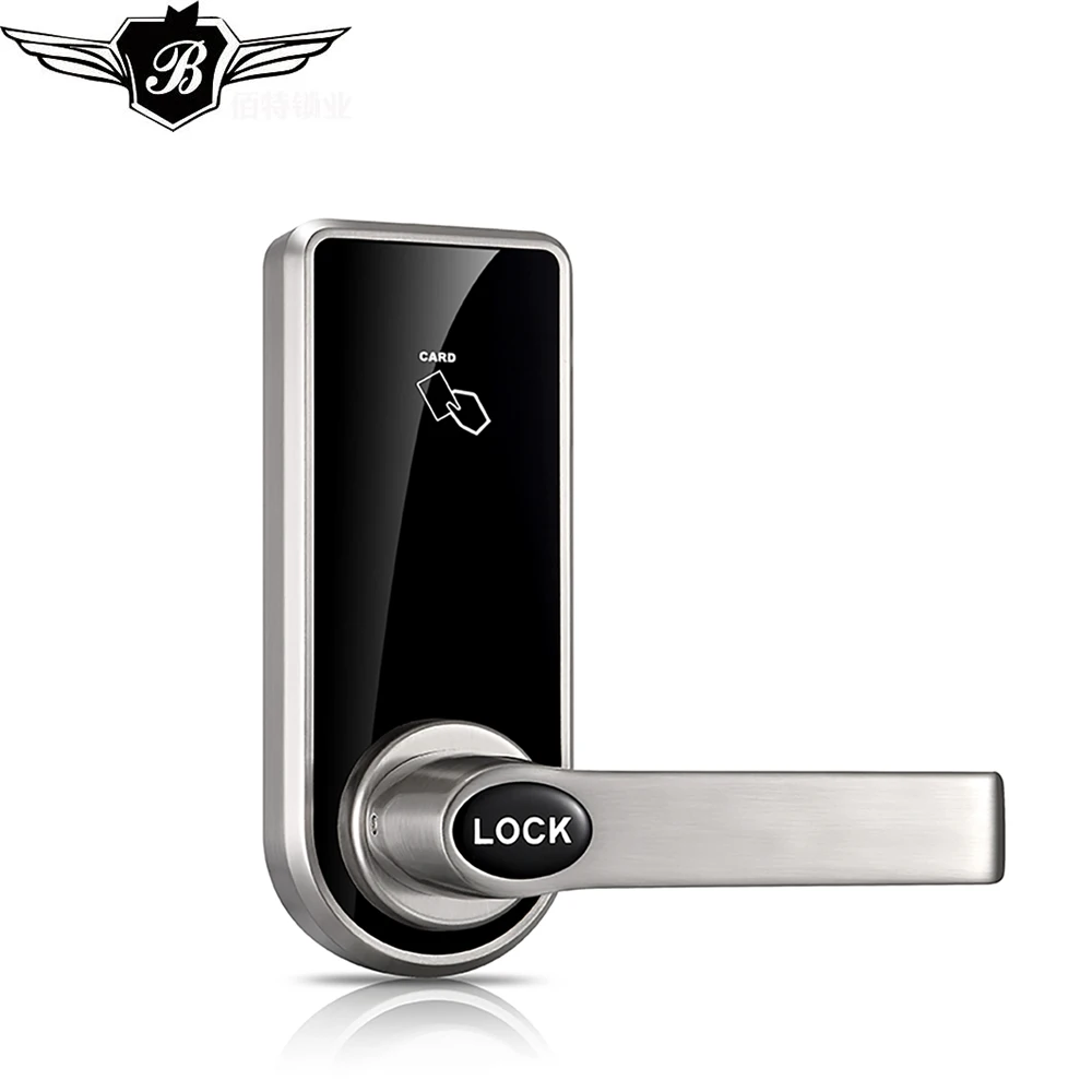 Умный Цифровой RFID отель электронный лучший дверной замок с ручками для отеля
