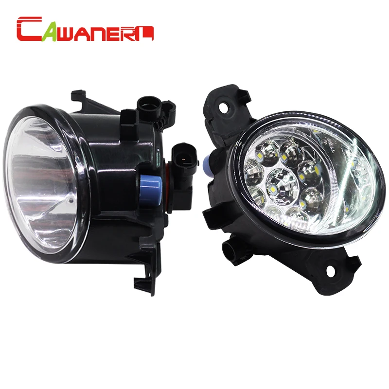 Cawanerl 1 пара стайлинга автомобилей Светодиодный светильник дневного тумана для
