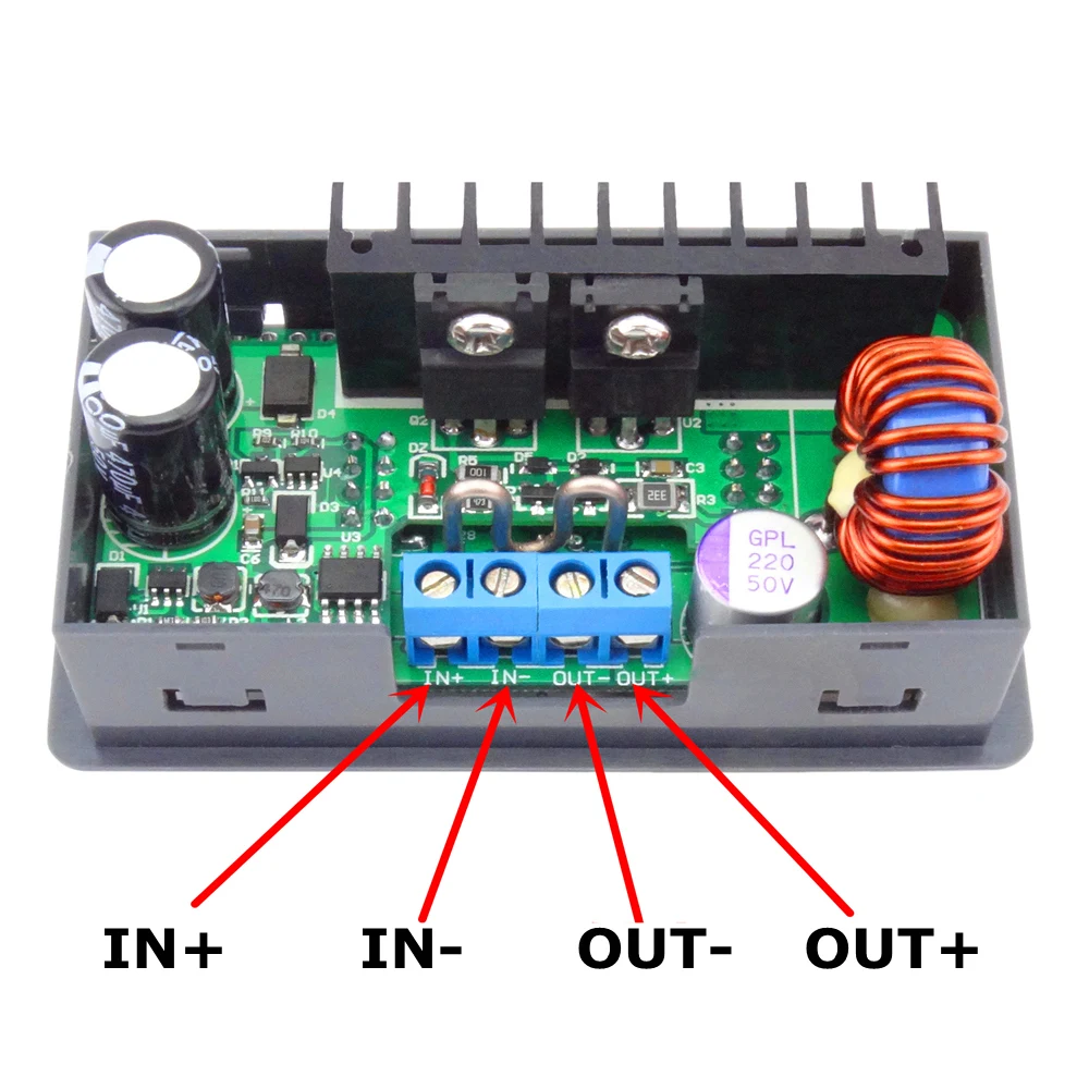 RD DP30V5A преобразователь напряжения постоянного тока понижающий программируемый