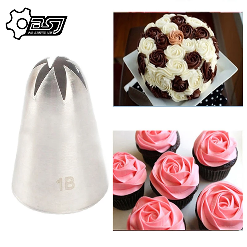 Большой размер насадка для крема украшения наконечника глазурь торта и выпечки