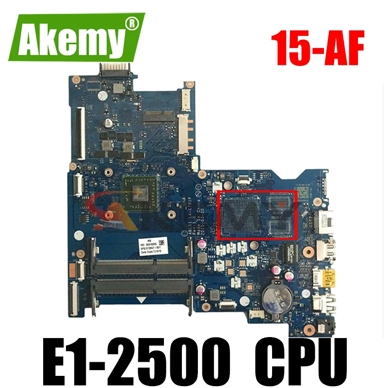 

AKemy Laptop motherboard For HP Pavillion 15-AF 255 G4 EM2500 Mainboard ABL51 LA-C781P 814610-001 814610-601 818073-601