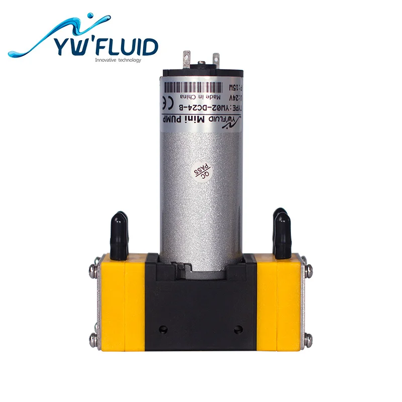 YWfluid хорошее качество 12В/24В мощный микро мембранный насос с двигателем