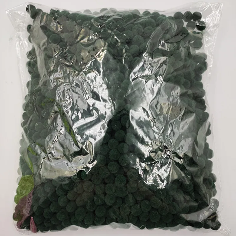 Оптовая продажа помпоны 2000 шт. мягкие 8 мм Пушистый Плюшевый ховой мемячик