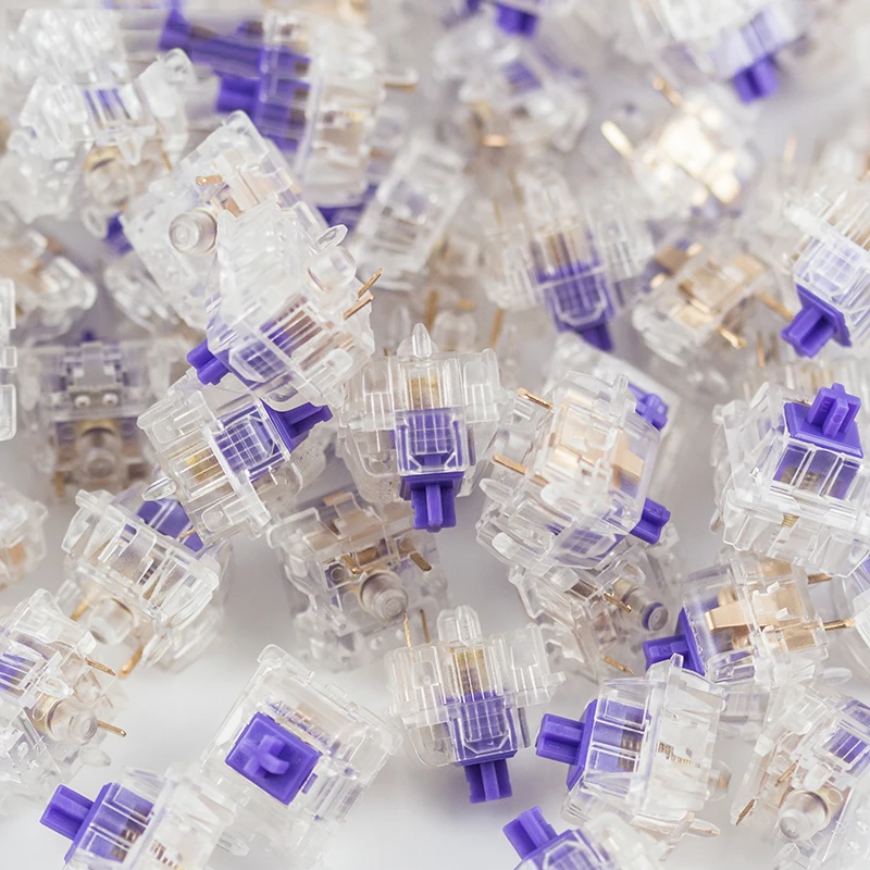 Zealios V2 переключатель 62g/65g/67g/78g Тактильные переключатели для настройки mx механическая клавиатура