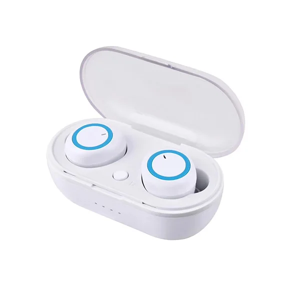 Белый Bluetooth 5,0, наушники, беспроводная гарнитура, Hi-Fi, стерео, бас, наушник для Android ios, водонепроницаемый, для xiaomi huawei - Цвет: Белый