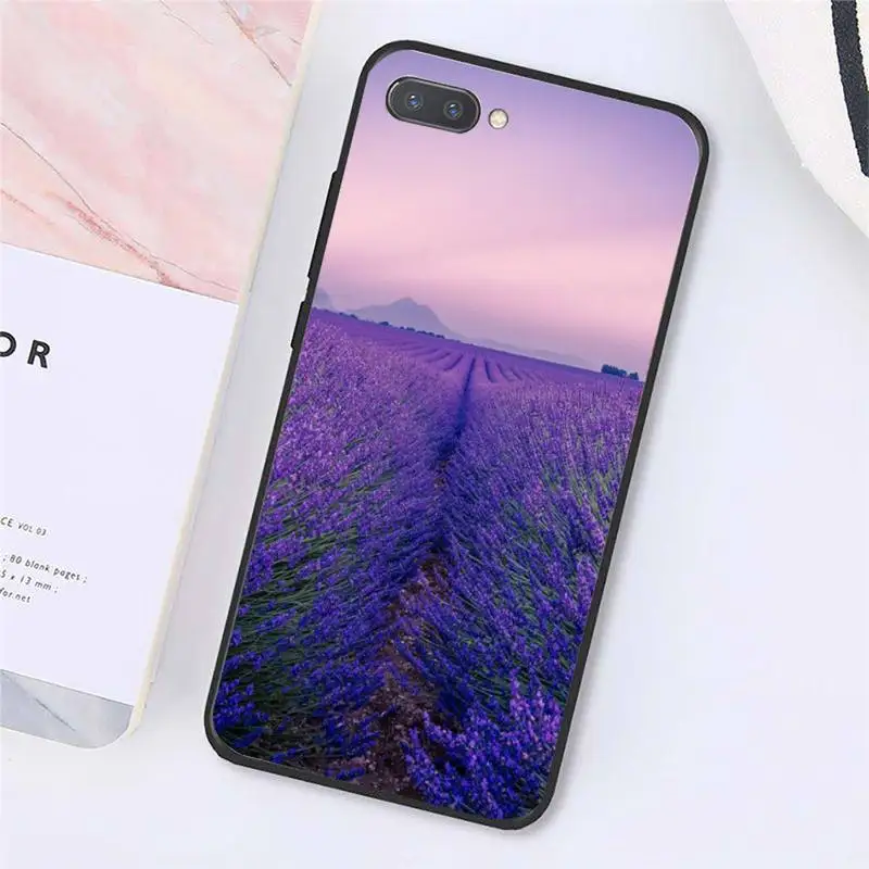 

lavender Phone Case For Huawei Honor 7A 7C ru 5.7 8 8x 9 10 20lite 10i 20i Honor Play 6.3