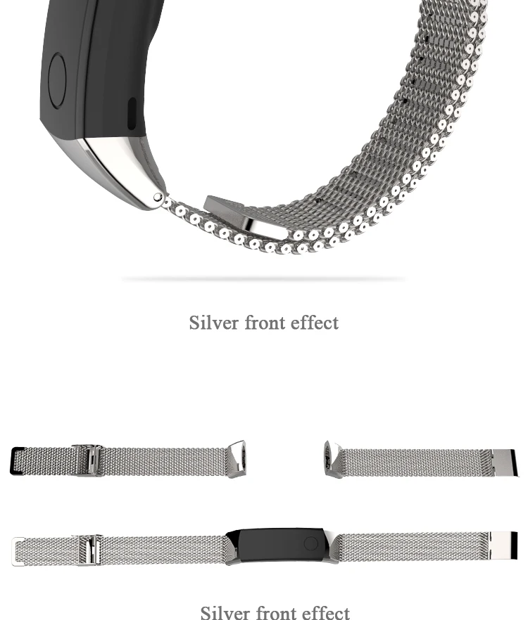 Mijobs для huawei honor band 3 srtap Milan металлический ремешок для honor band 3 ремешок из нержавеющей стали умный Браслет для honor 4 3 Smart