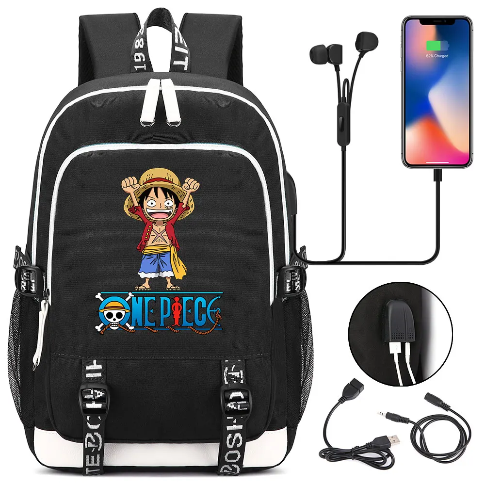Модный новый Anmie мультфильм Цельный Обезьяна D Луффи USB мальчик девочка книжный