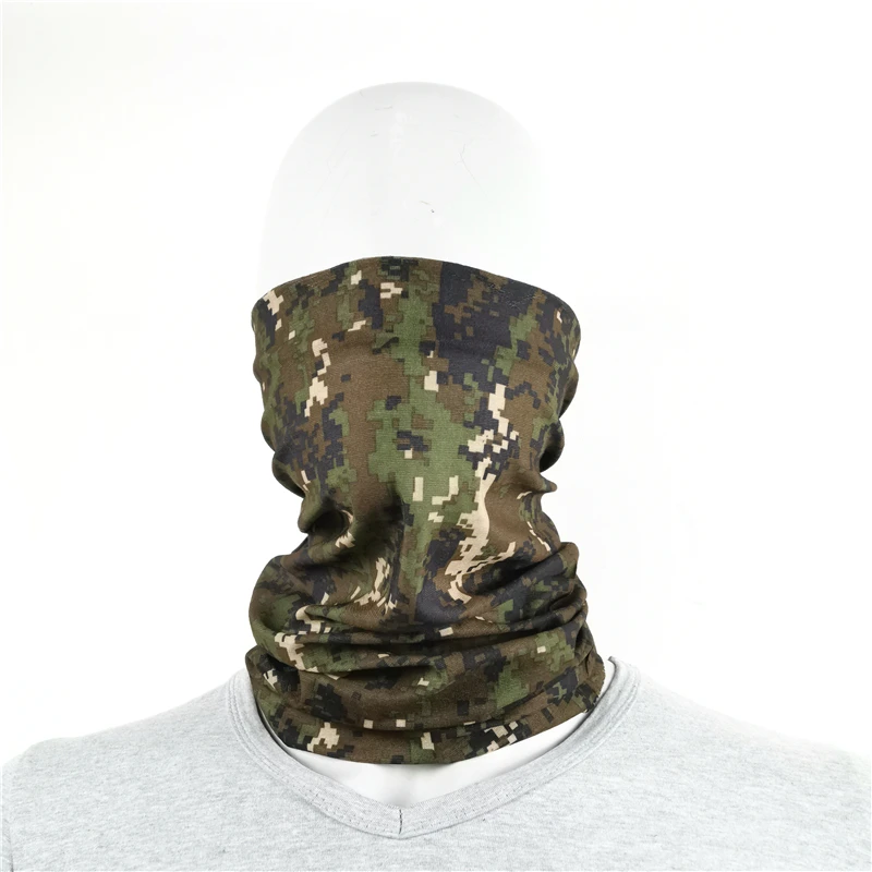 Камуфляжный волшебный шарф для головы Охотничья маска лица цифровая армейская