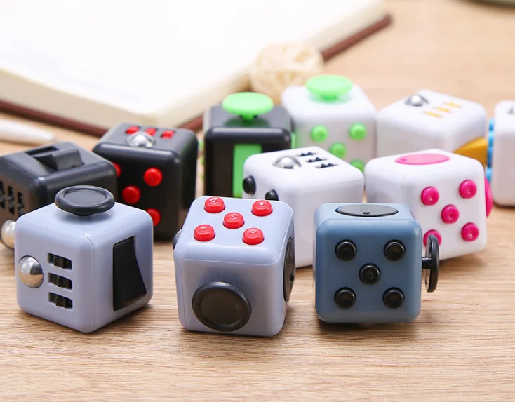

Anxiety Stress Relief Attention Decompression Plastic Focus Fidget Gaming Dice Toy For Children Adult Gifts stress reliever toy