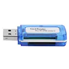 Кардридер для карт памяти 4 в 1, USB 2,0, все в одном, кардридер, адаптер для Micro SD, TF, MS, Micro M2