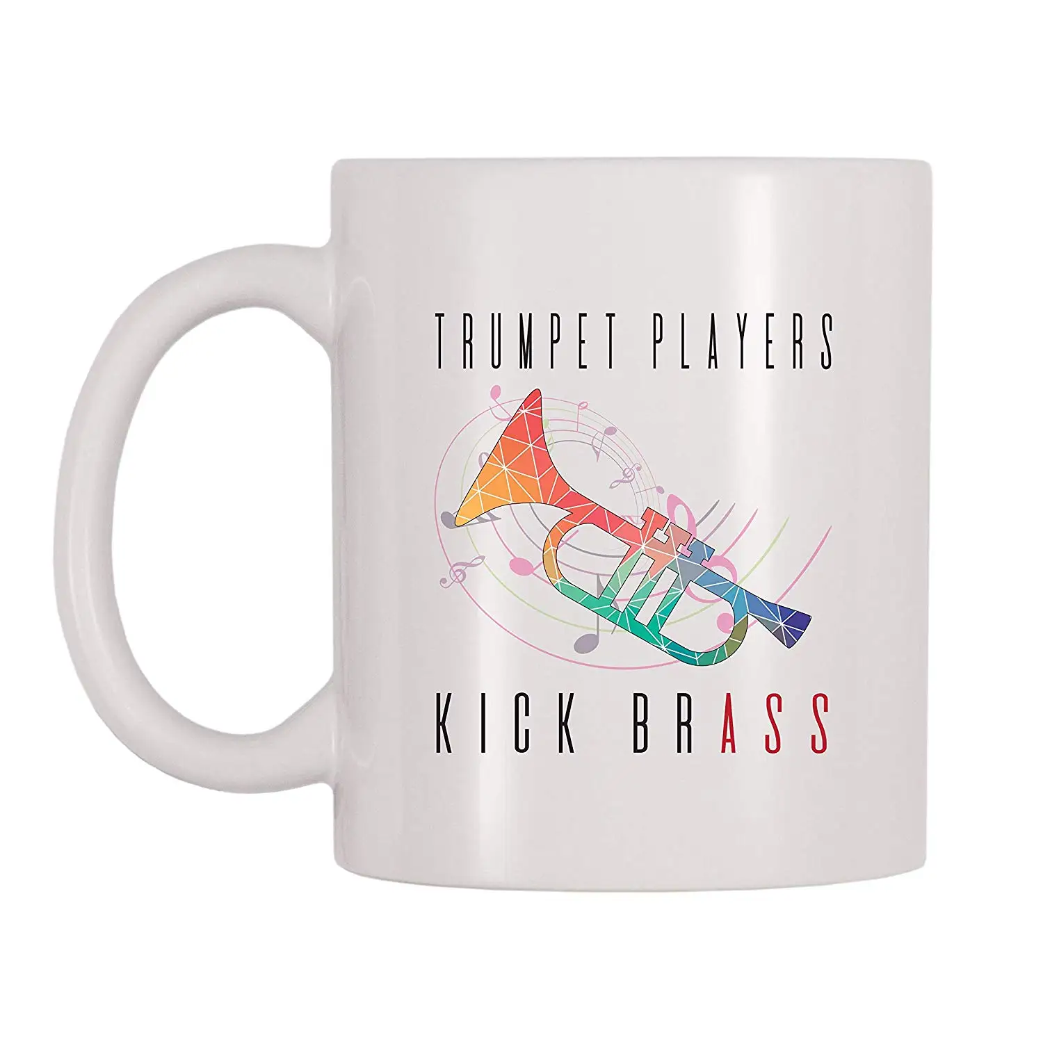 Trumpet Players Kick Brass Coffee Mug (11 oz) | Дом и сад