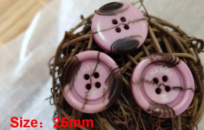 NO4 Size 25mm Новинка 10 шт. высококачественная металлическая куртка в форме сердца с капельным маслом и пуговицами аксессуары пальто свитер рубашка кнопка 18 мм - Цвет: NO4 Size 25mm