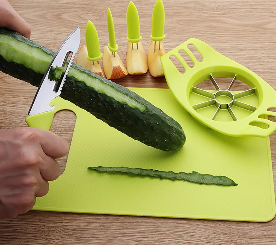 Пилинг яблоко из нержавеющей стали для резки кукурузы иглы многофункциональный