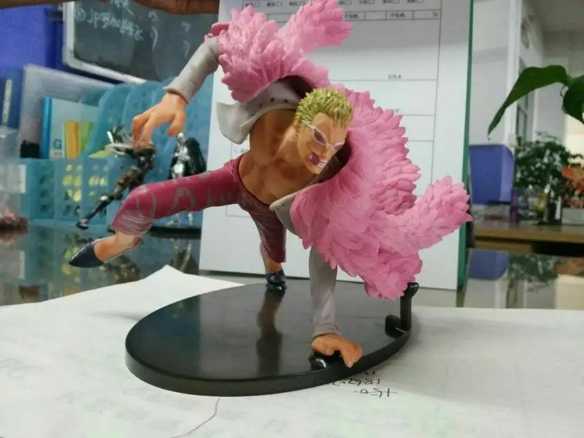 Одна штука фигурки Donquixote Doflamingo рисунок Scultures большие стразы специальной Ver 15 см