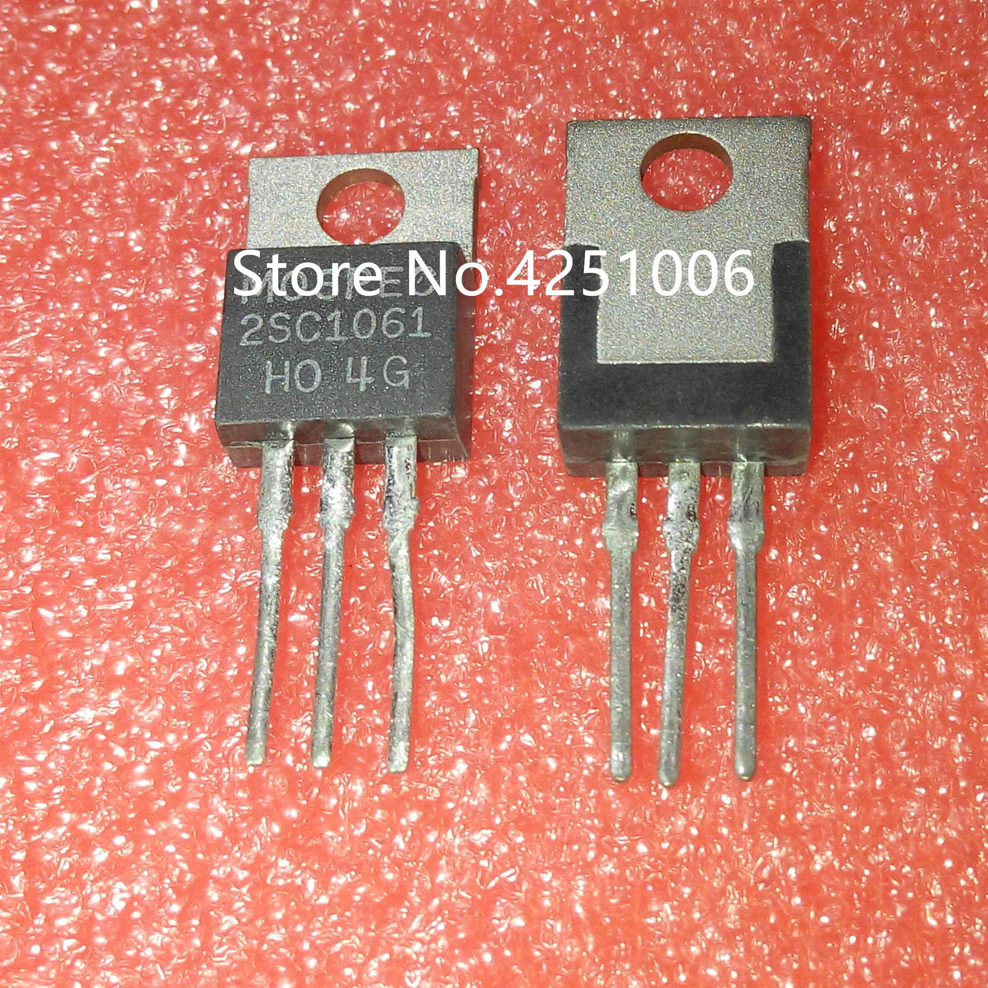 10 Pieces 2SC1061 C1061 Inline Audion TO-220 Audio Amplifier Tube | Transistors