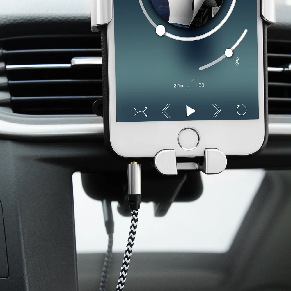 3 5 мм стерео автомобильный вспомогательный аудио кабель для Toyota Corolla RAV4 Yaris CHR Prado