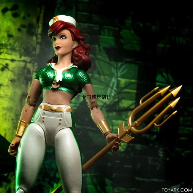 Дизайнер DC ANT LUCIA Bombshells mera Aquaman queen ПВХ фигурка модель игрушки для детей Подарки