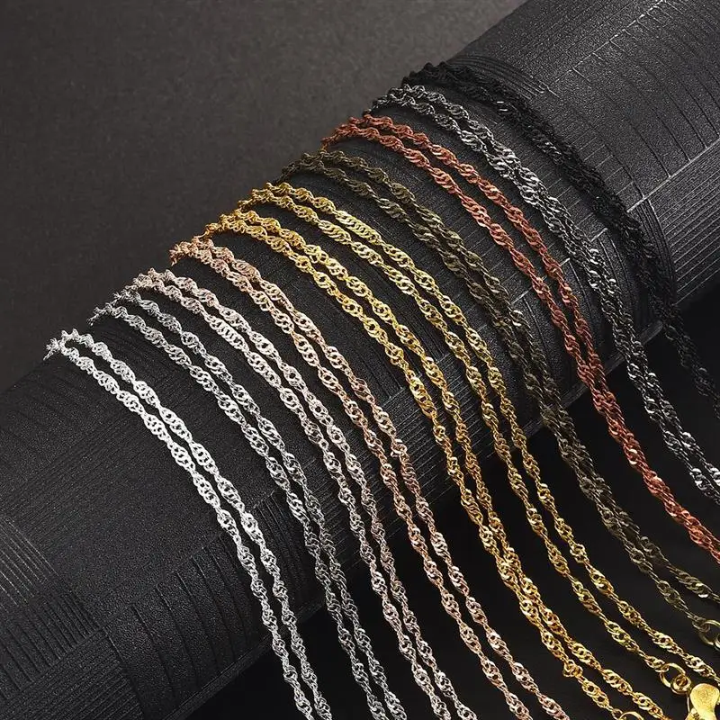 Цепочка для ожерелья сделай сам медная цепь в виде змеи подвесок аксессуары