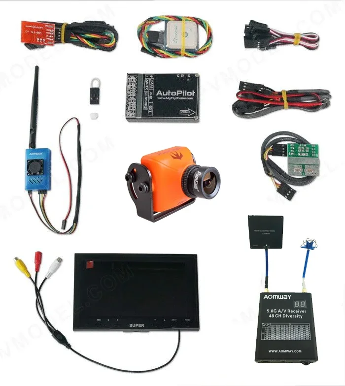 Комплекты FPV дальнего радиуса действия 50 км для фиксированных крыльев|helicopter electric