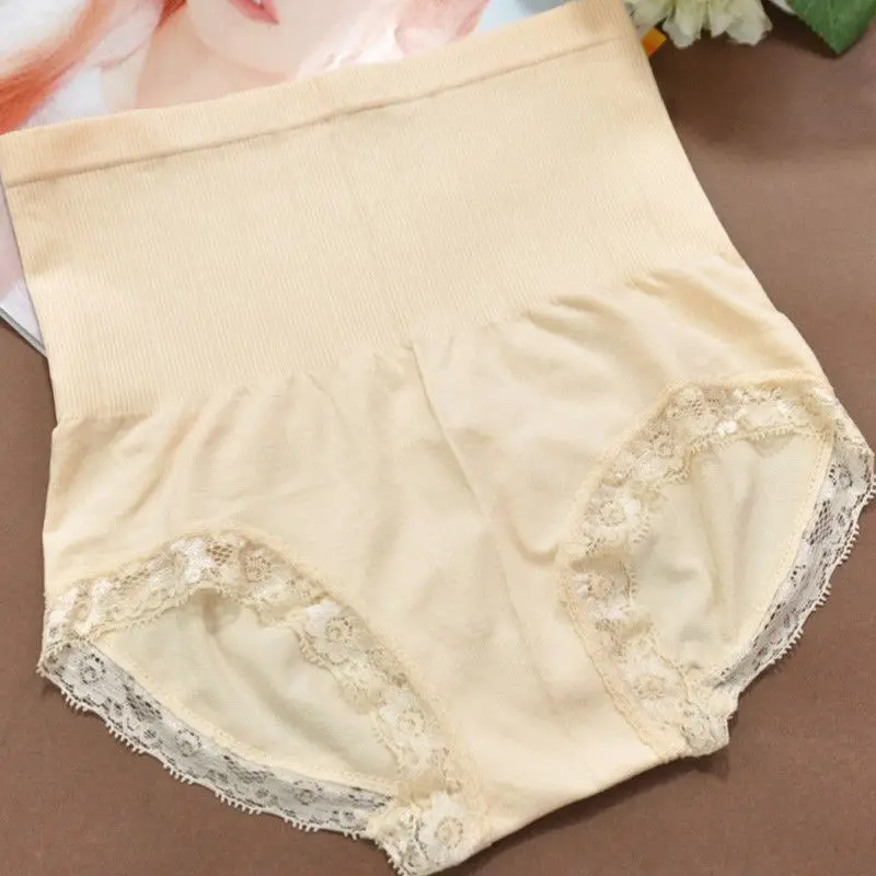 Женские Корректирующие трусики с высокой талией бесшовные Утягивающие для