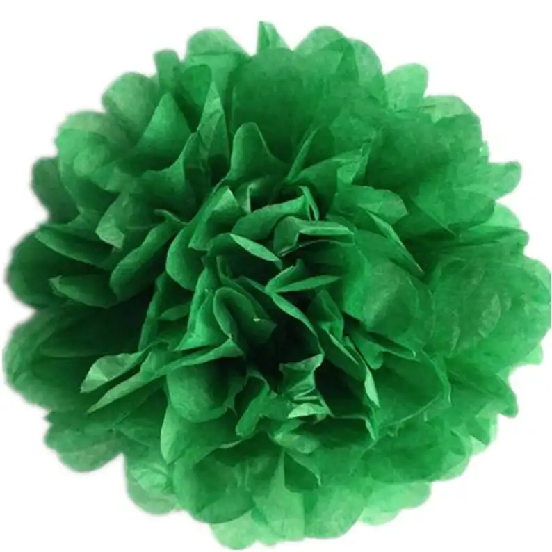 15cm green ball Сафари животные тема вечерние украшения коробка приглашения потолок Висячие соломинки Сумки Торт Топпер обертка баннер шар шляпа - Цвет: 15cm green ball