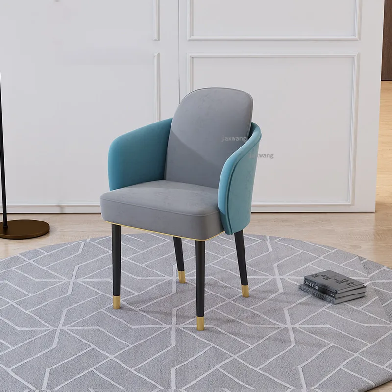 Современная мебель для гостиной стул светильник роскошная домашняя спинка