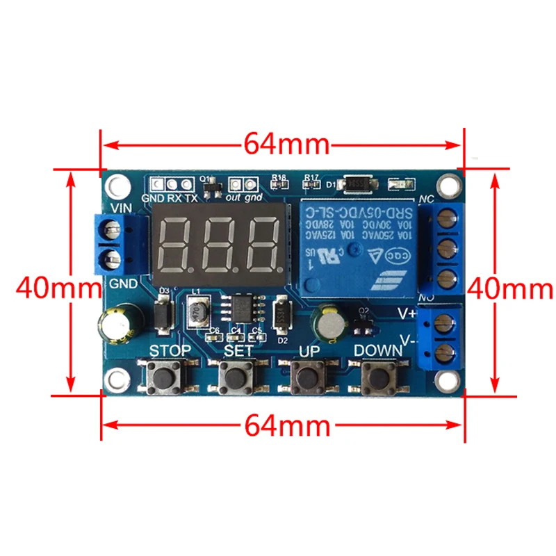 

Protection Module Battery Charger Discharger Board Under/Over Voltage DC 6~40V