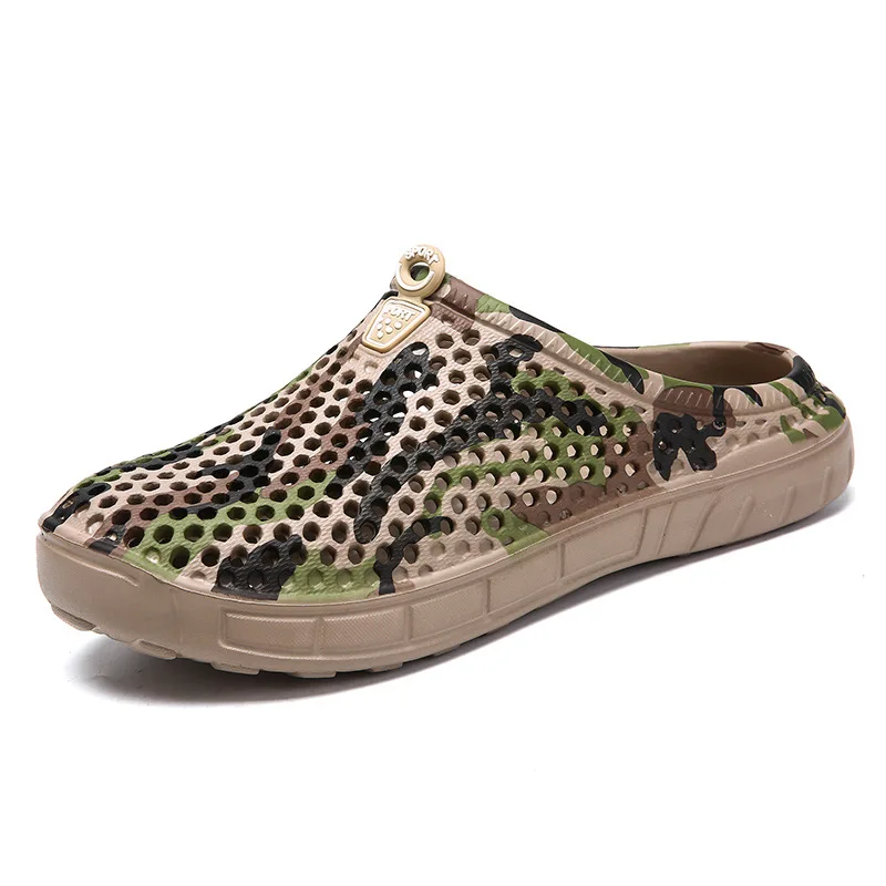 COWCOM/2022 г. Летняя модная камуфляжная обувь мужская с отверстиями Размер 40-45