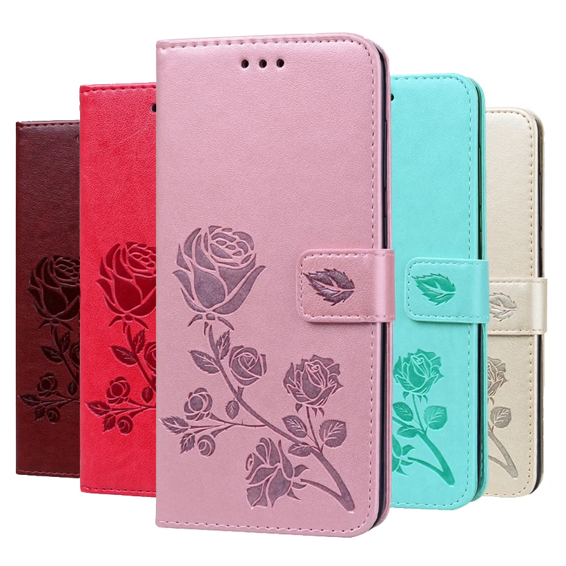 

Wallet Rose Leather Case For Asus Zenfone Live L1 ZB501KL Lite L1 ZA550KL X00RD G552KL G553KL Selfie ZD551KL Z00UD Cover Coque