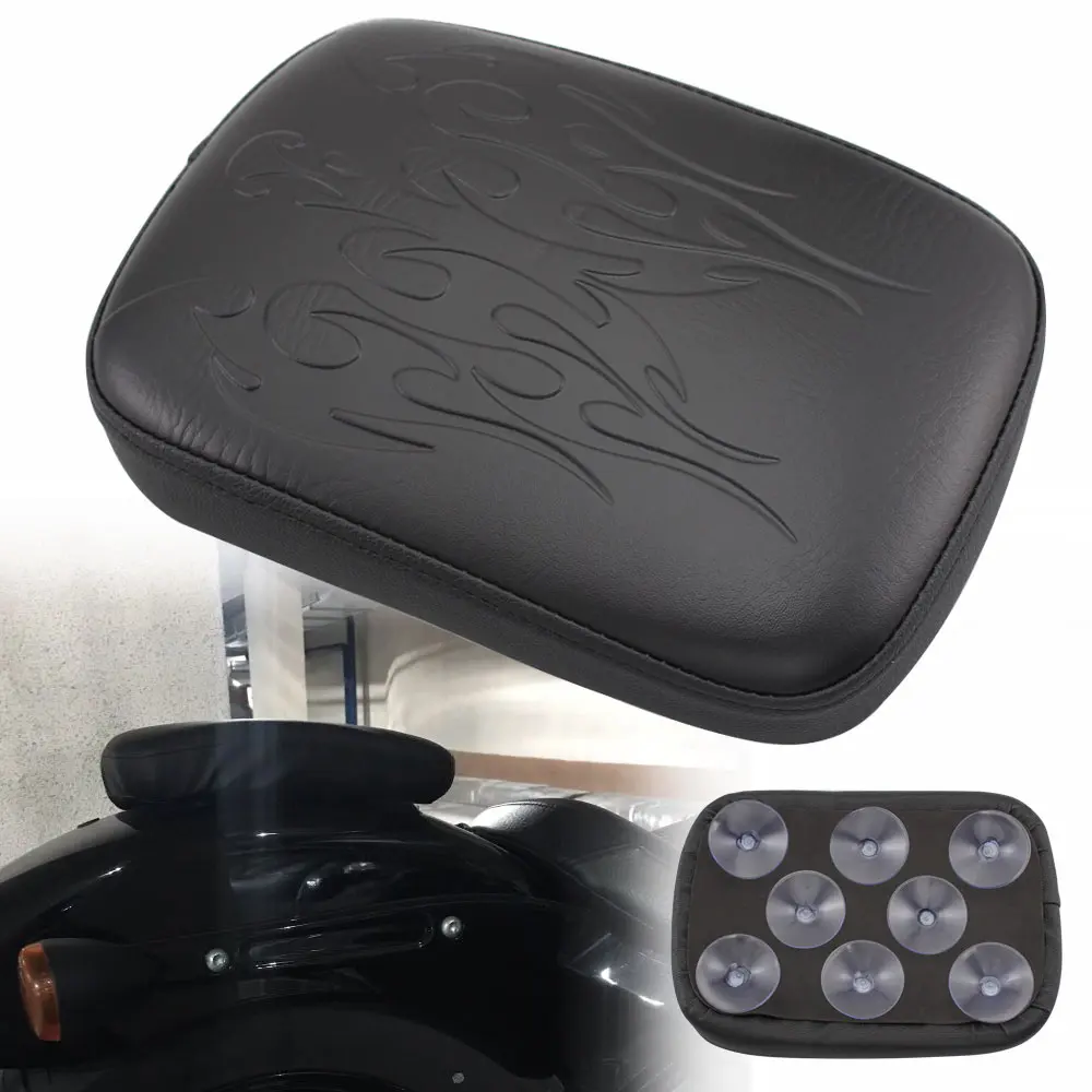 Заднее сиденье на крыле мотоцикла ПАССАЖИРСКОЕ СИДЕНЬЕ 8 присосок подушка для