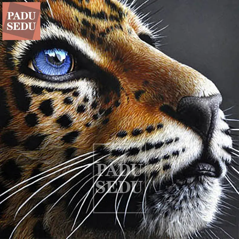 

5D Алмазная вышивка крестиком Тигровая алмазная живопись камни в форме ромба Животные мозаичная картина из стразов узор рукоделие подарки